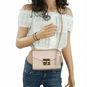 Michael Kors Rose Small MINI Crossbody Bag MK Pink